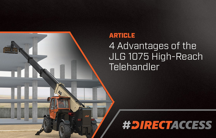 Telehandler de alto alcance JLG 1075