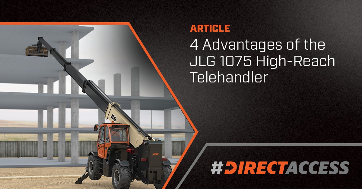 Telehandler de alto alcance JLG 1075