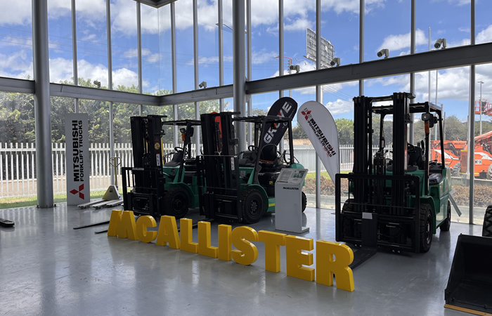 Mitsubishi lanzó el nuevo modelo de Forklift Truck con capacidad de carga de 3000 a 6500lb