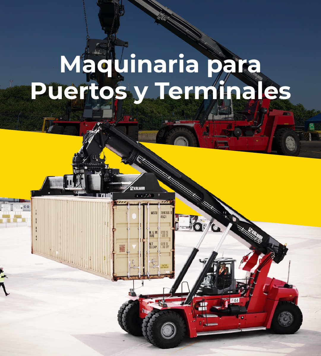 maquinaria para puertos y terminales movil