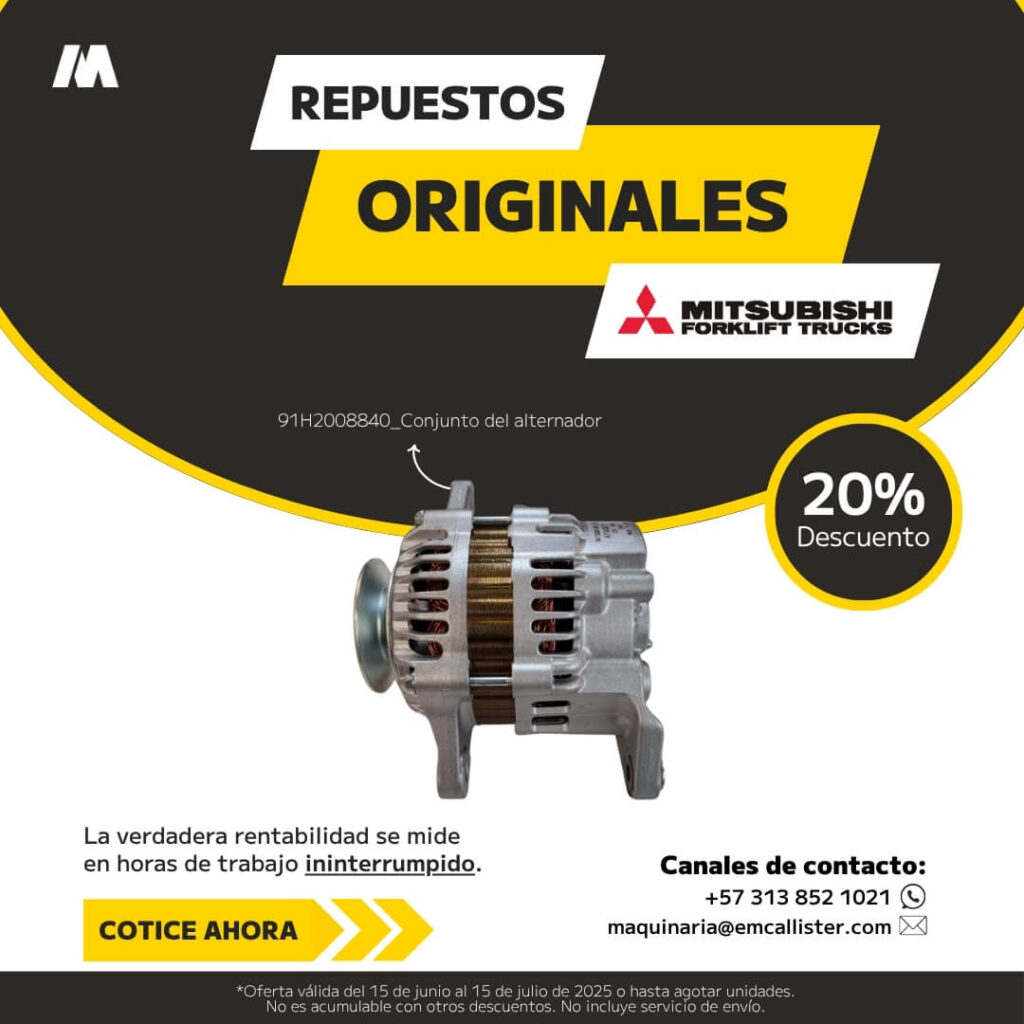 Mitsubishi Pieza campaña 15 de junio al 15 de julio 2025