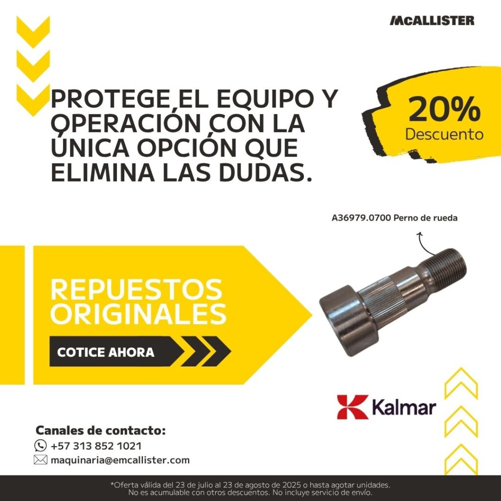 Repuestos A36979.0700 Perno de rueda